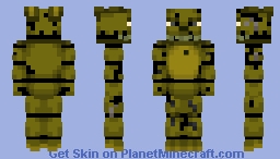 Adventure springtrap Minecraft Skin