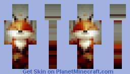 My Fox pixel skin Minecraft Skin