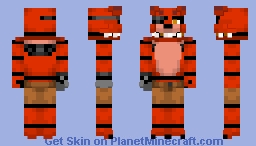 Fixed foxy (movie) Minecraft Skin