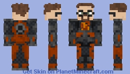 Gordon Freeman Minecraft Skin