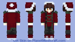 Christmas girl🎄🎄 Minecraft Skin
