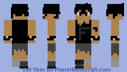 Alphabet Lore F (Human) Minecraft Skin