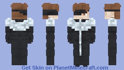Sosuke  Aizen /bleach Minecraft Skin