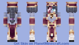 Jiangshi | Monster Girl Encyclopedia Minecraft Skin