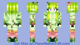 Alraune | Monster Girl Encyclopedia Minecraft Skin