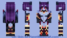Demon | Monster Girl Encyclopedia Minecraft Skin