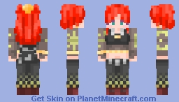 Mikaela Reid || Dead By Daylight Minecraft Skin