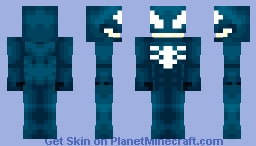 1980's Venom (Retro) - Marvel Comics Minecraft Skin