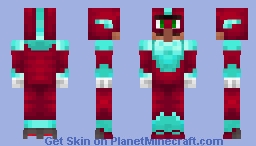 Speed-lee The Super Villager - Minecraft Fan-Comic Character Minecraft Skin