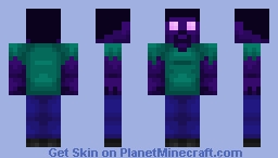 Decayed Steve ( Wither Storm Infection / Wither Sickness ) Minecraft Skin