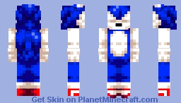 Sonic || GREEN MOUNTAIN Minecraft Skin