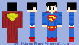 Superman- DC Comics (2025) Minecraft Skin