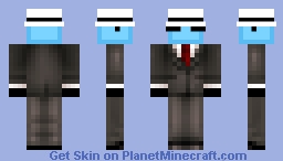 BLUE player Go ok diamond sword Minecraft Skin