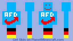 AfD Minecraft Skin