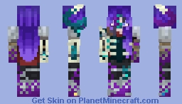 - Roscumber - Skulk + Corruption - The realm - Minecraft Skin
