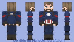 Captain america Minecraft Skin