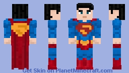 Superman David Corenswet  2025 Minecraft Skin