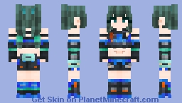 Qingyi [Zenless Zone Zero] Minecraft Skin