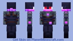 Zomphey The Enderman Minecraft Skin
