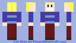 KoGaMa Tourist/Block Boy Skin Minecraft Skin