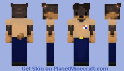 Rottweiler Bachelor (4th 5th year) Minecraft Skin