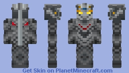 Ultraman Abyssal Nexus Anphans Minecraft Skin