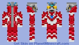 Ultraman Prime Minecraft Skin