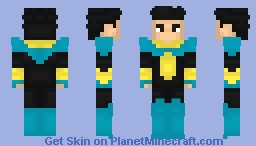 Invincible - Maskless Mark Minecraft Skin