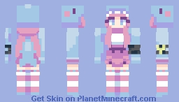 SkyN blahaj trans Minecraft Skin