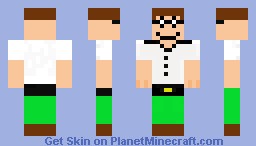 Peter Griffin Minecraft Skin