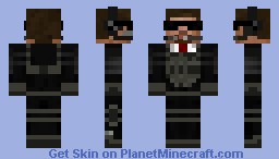 Secret Agent Man Minecraft Skin