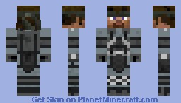 Solid Snake-[Steve Face] Minecraft Skin