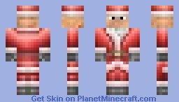 Santa (kerstman) Minecraft Skin