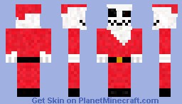 jack skellington santy jack Minecraft Skin