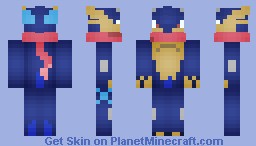 Greninja Minecraft Skin