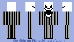 Jack Skellington Minecraft Skin
