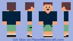 Well, what happened here? (60th skin) Minecraft Skin