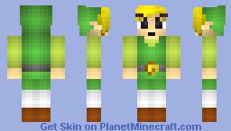 Toon Link Minecraft Skin