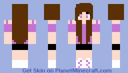 Pink Giiirl Minecraft Skin