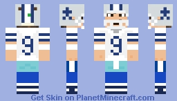 Tony Romo - NFL Minecraft Skin