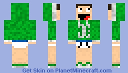 Lime Boy Minecraft Skin