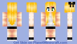 idk.... ribbon?  Minecraft Skin