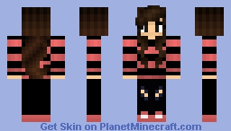 Curly  hair Minecraft Skin