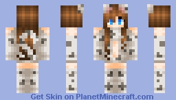 ∂αηιcα - Snow Leopard Girl Minecraft Skin