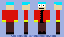 Simple Eric Cartman (South Park) Minecraft Skin