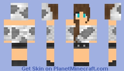 ♫ωнιsкεяs♫ Cow Girl (For granny :D) Minecraft Skin