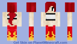 ϟ☪ℋεʂℋϟ Erza Scarlet (Fairy Tail) Minecraft Skin