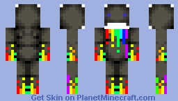 Rainbows Rainbows and more Rainbows Minecraft Skin