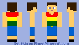 Bad Skin that i made for my self thought i might upload Minecraft Skin