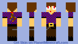 The Cow Girl Minecraft Skin